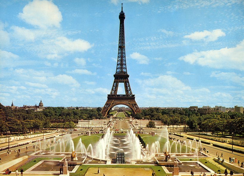 Monumenti Parigini Torre Eiffel